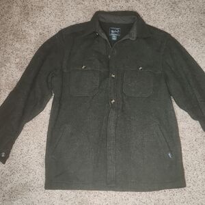 Woolrich Men's Olive Shirt Jacket